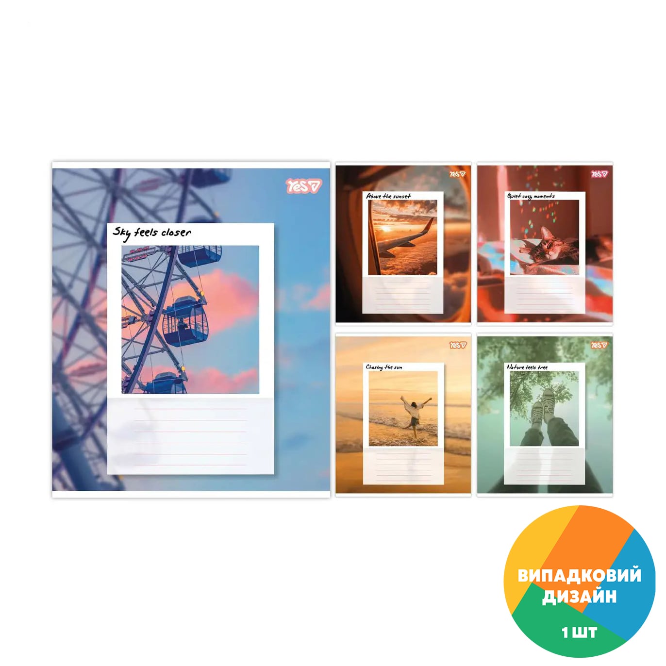 Зошит YES Frame Your Life, А5, в клітинку, 48 аркушів (768848)
